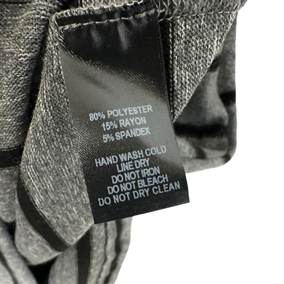 Lulus Womens Nella Rust Striped Off the Shoulder Sweater Dress Sz XL Gray Black - Picture 5 of 9